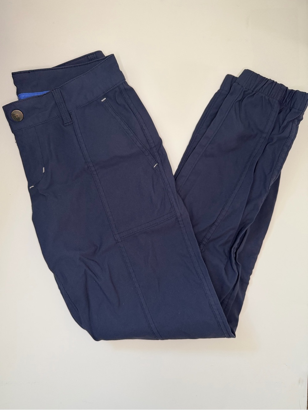 Stio Coburn Jogger Women's Size 2 Hiking Outdoor Pants Navy Blue